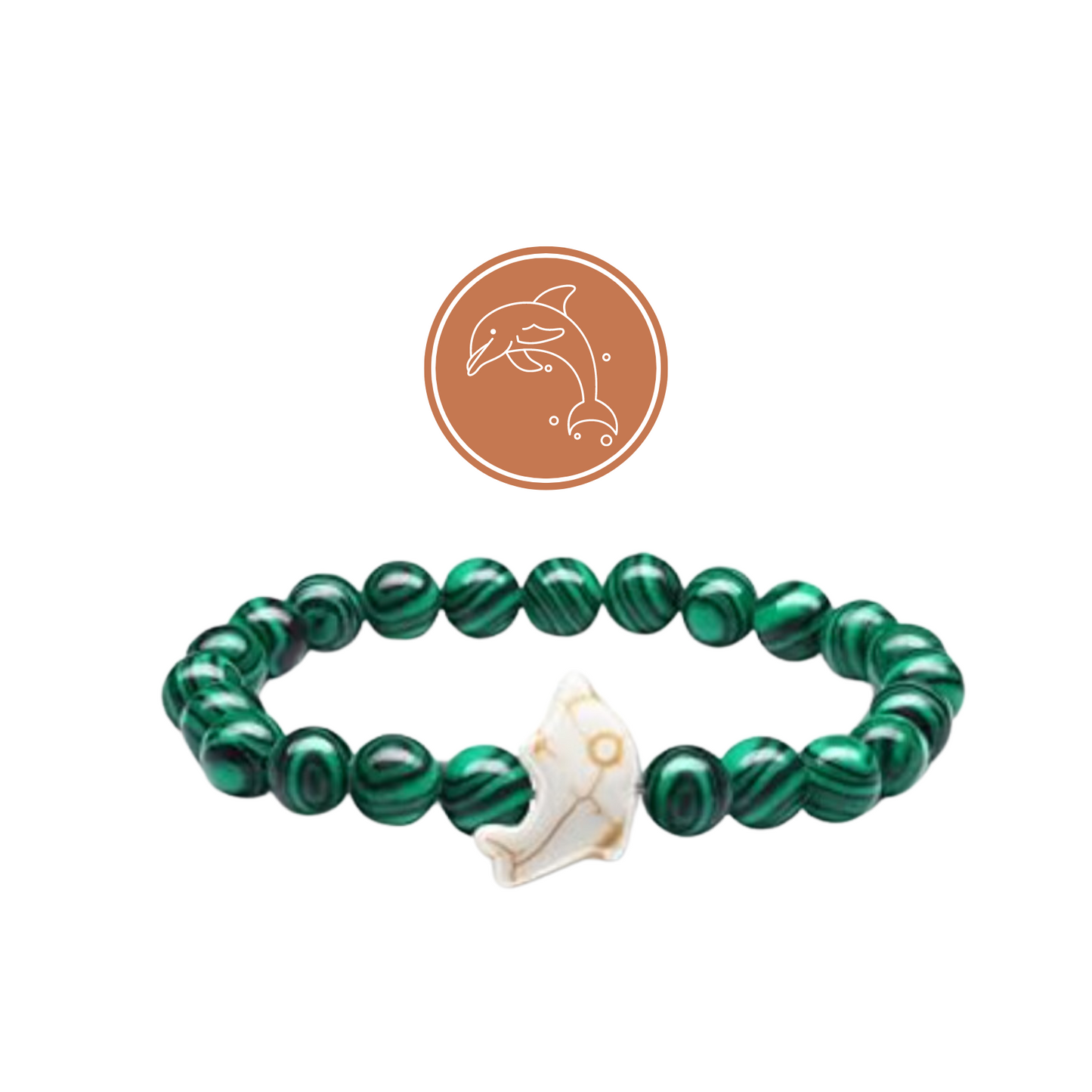 Green Dolphin Bracelet