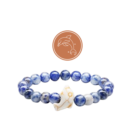 Light Blue Dolphin Bracelet